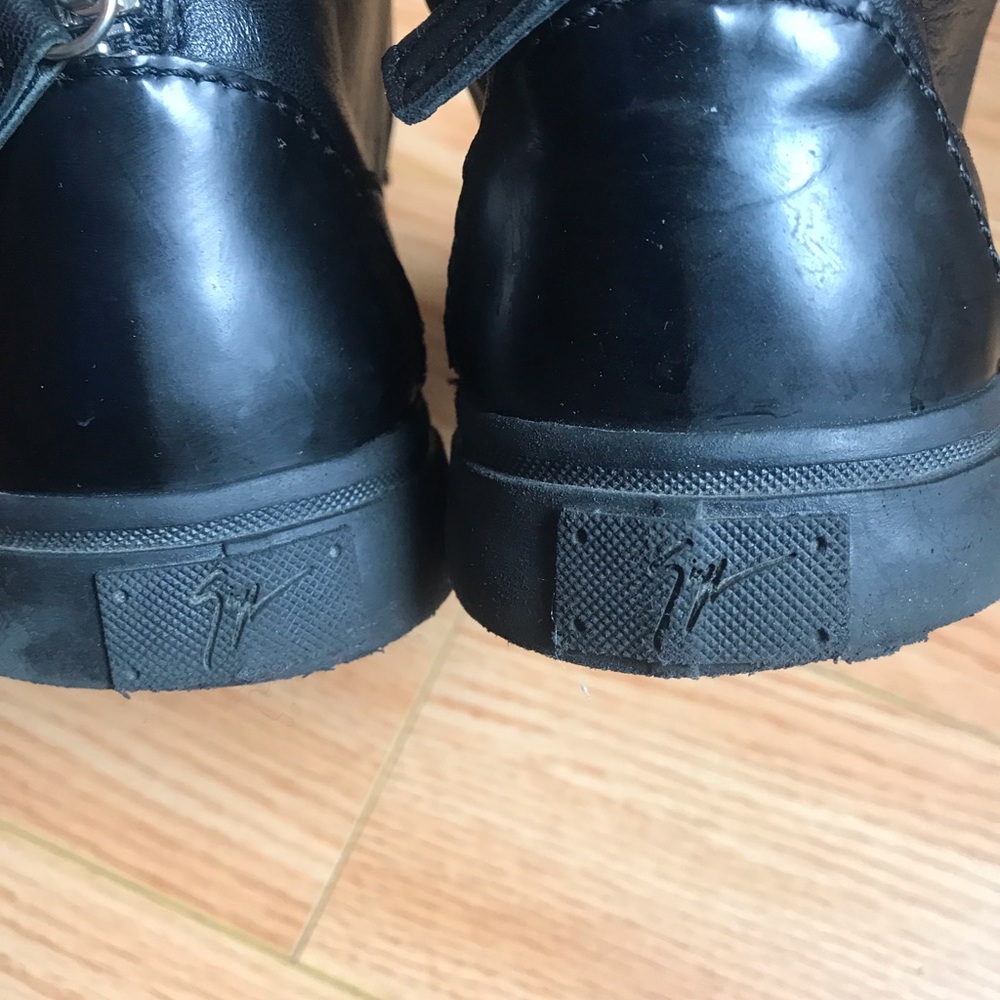 Giuseppe Zanotti Hightop Sneakers Sz 7 - Picture 8 of 15